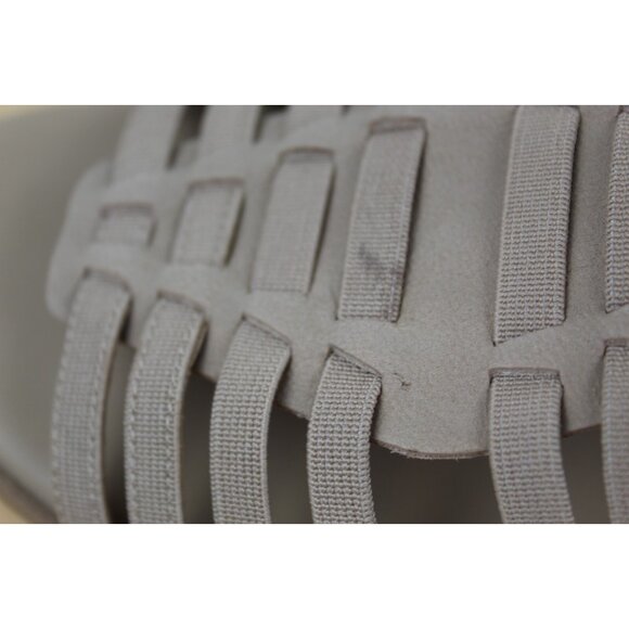 Eileen Fisher Sandals 6.5 Beige Gladiator Strappy Comfort Flat Minimalist - Picture 4 of 13